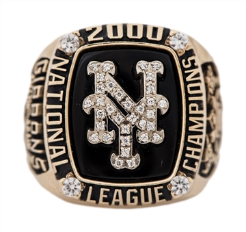 2000 New York Mets National League Championship Ring Presented To John Gibbons (Gibbons LOA)